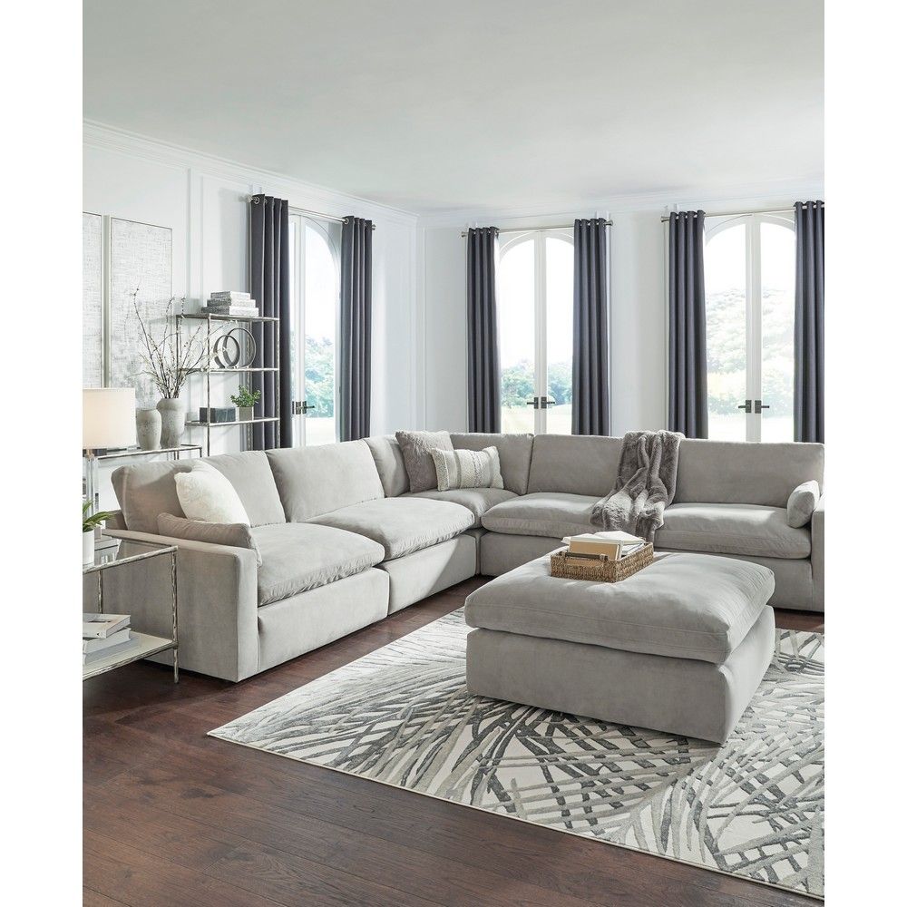 Stratus 5-Piece Modular Sectional | American Home Furniture Store and ...