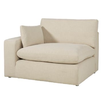 Picture of Nimbus Modular Left Arm Facing Chair - Linen