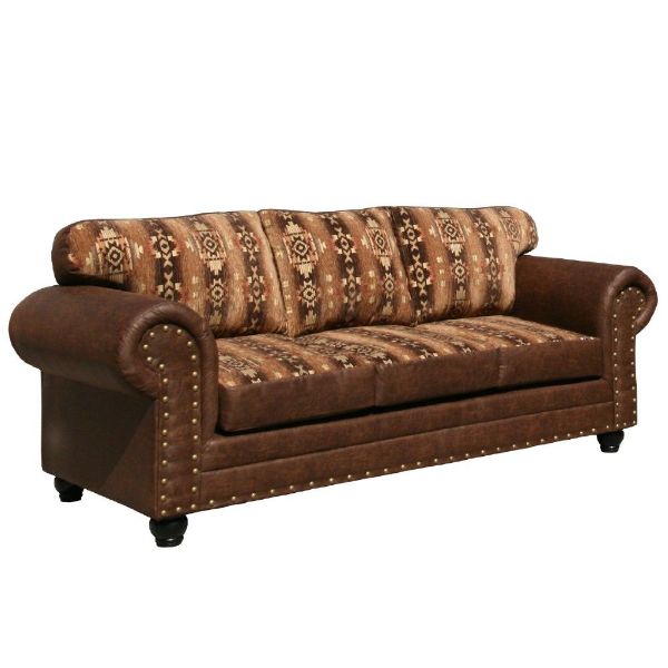 Picture of Laredo Southwest Print Sofa - Desert