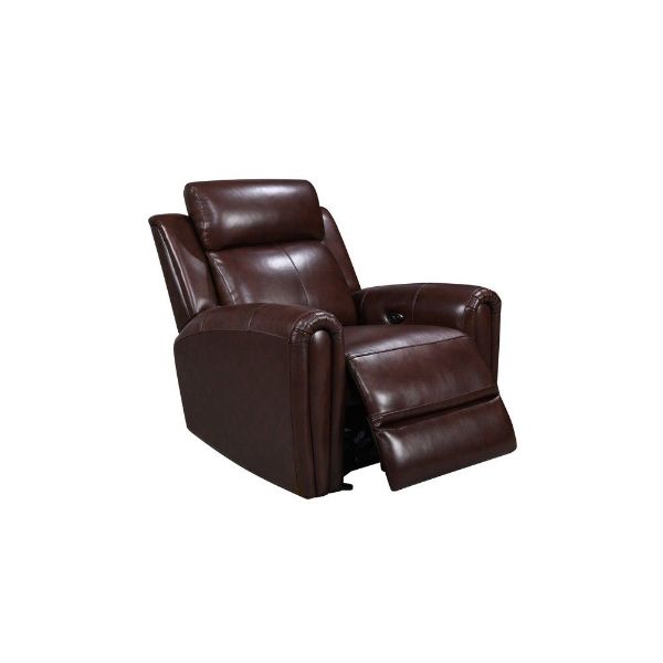 Picture of Jonathan Leather Power Gliding Recliner - Brown