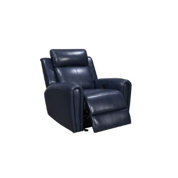 Picture of Jonathan Leather Power Gliding Recliner - Blue