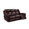 Picture of Jonathan Leather Power Reclining Sofa - Brown