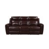 Picture of Jonathan Leather Power Reclining Sofa - Brown
