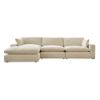 Picture of Nimbus Modular 3-Piece Sofa with Left Chaise - Linen