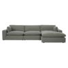 Picture of Nimbus Modular 3-Piece Sofa with Right Chaise - Smoke