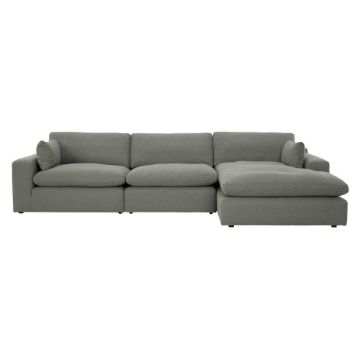 Picture of Nimbus Modular 3-Piece Sofa with Right Chaise - Smoke