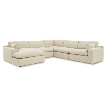 Picture of Nimbus Modular 5-Piece Sectional with Chaise - Linen