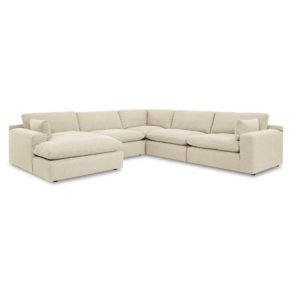 Picture of Nimbus Modular 5-Piece Sectional with Chaise - Linen