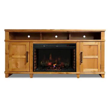 Picture of Deer Valley 65" Fire Console - Fruitwood