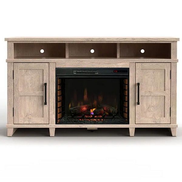 Picture of Deer Valley 65" Fire Console - Hazelwood