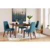 Picture of Logan 5-Piece Rectangle Dining Set - Blue