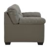 Picture of Don Faux Leather Loveseat - Gray