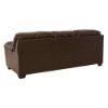 Picture of Don Faux Leather Sofa - Chocolate