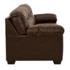 Picture of Don Faux Leather Sofa - Chocolate