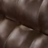 Picture of Don Faux Leather Sofa - Chocolate
