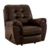 Picture of Don Faux Leather Rocking Recliner - Chocolate
