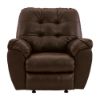 Picture of Don Faux Leather Rocking Recliner - Chocolate
