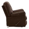 Picture of Don Faux Leather Rocking Recliner - Chocolate
