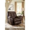 Picture of Don Faux Leather Rocking Recliner - Chocolate