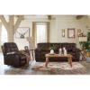 Picture of Don Faux Leather Rocking Recliner - Chocolate
