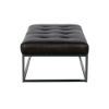 Picture of Copley Leather Ottoman - Mink