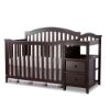 Picture of Brooke Crib and Changer - Espresso