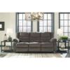 Picture of Theo Reclining Sofa - Gray