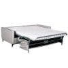 Picture of Forest Leather Queen Sleeper - Light Gray