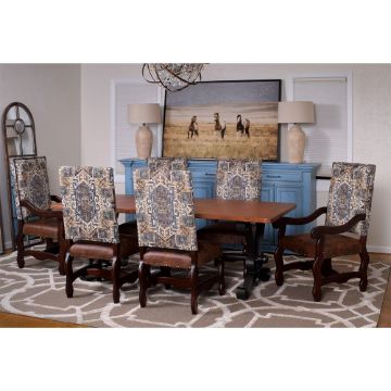 Picture of Copper 7-Piece Dining Set - Palermo