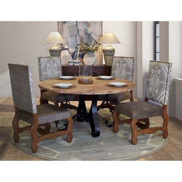 Picture of Travertine 5-Piece Dining Set - Cody