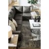Picture of Victor Leather 2-Piece Sectional with Chaise - Fog