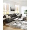 Picture of Victor Leather 2-Piece Sectional with Chaise - Fog