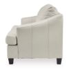 Picture of Gene Leather Loveseat - Coconut