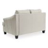 Picture of Gene Leather Loveseat - Coconut