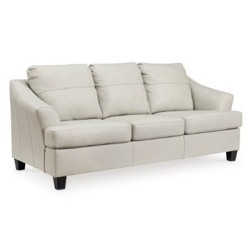 Picture of Gene Leather Sofa - Coconut