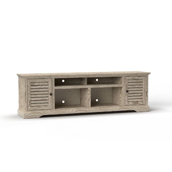 Topanga Super Console Alabaster American Home Furniture Store and