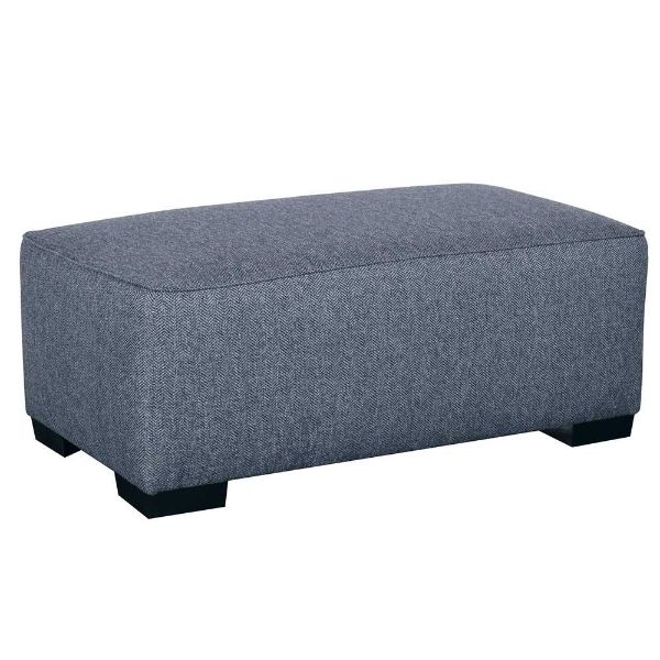 Picture of Mustang Ottoman - Blue