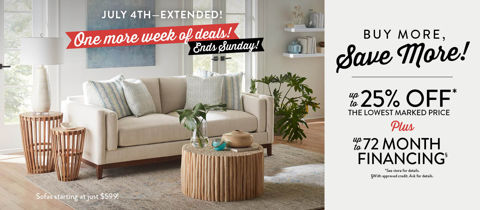 Last Chance To Buy More and Save More