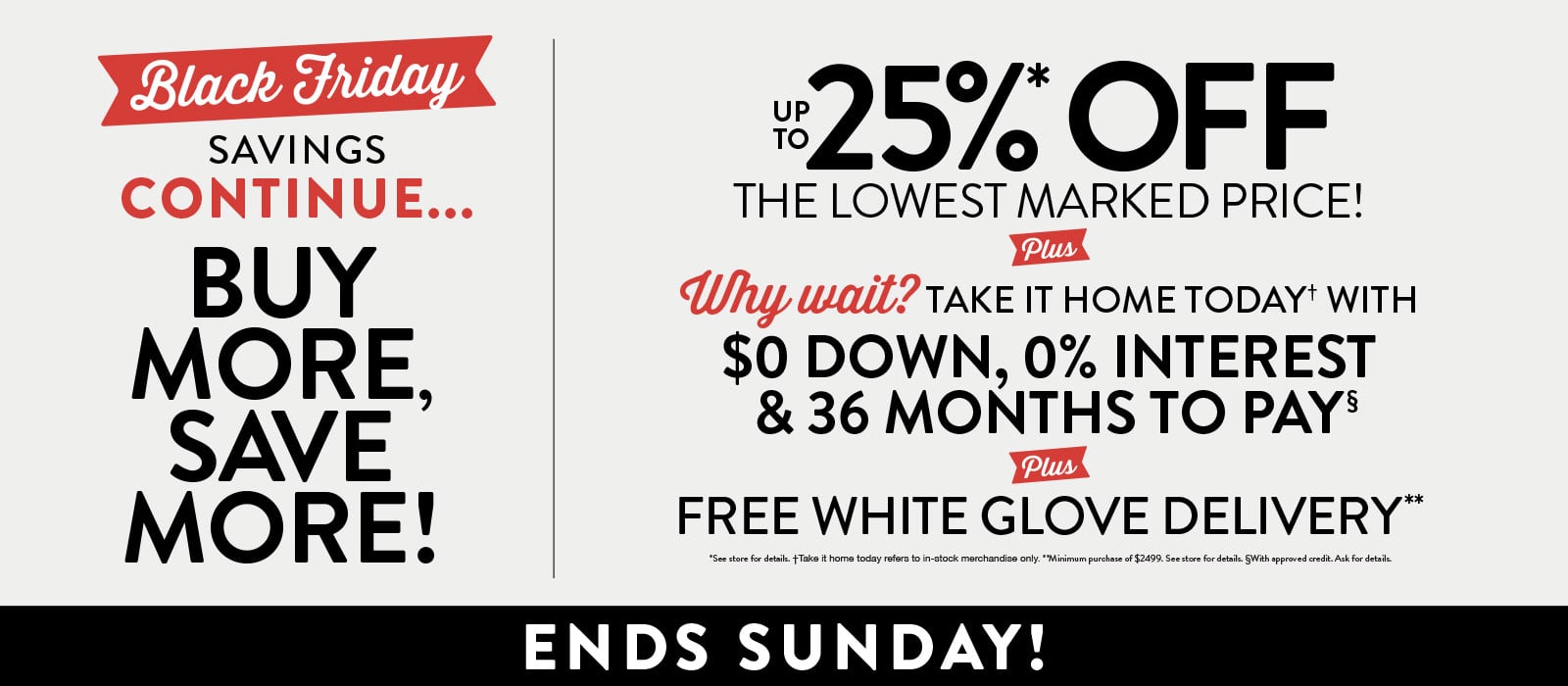 Buy More Save More This Black Friday