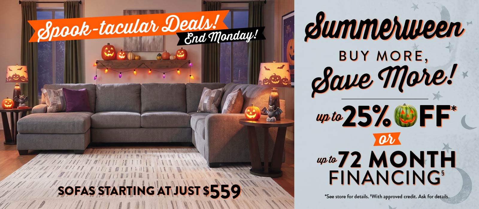 Summerween Savings up to 25% Sitewide!