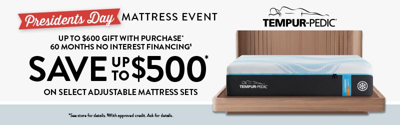 Tempur-Pedic Mattress - Save up to $500