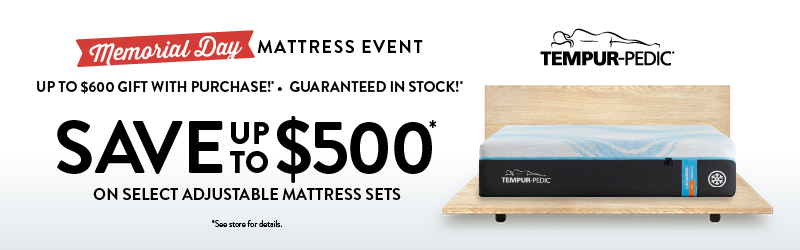 Tempur-Pedic Mattress - President's Day