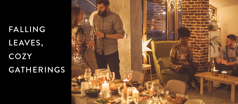 Falling Leaves, Cozy Gatherings 