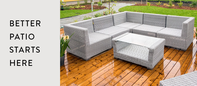 Better Patio Starts Here - Banner Image