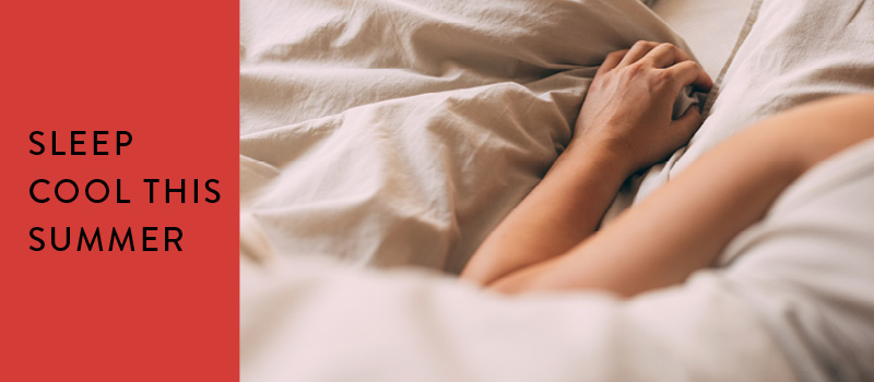 Sleep Cool This Summer Banner