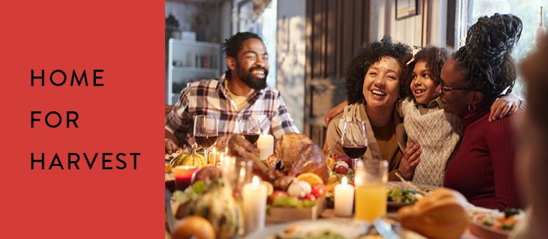 Home for the Harvest Banner